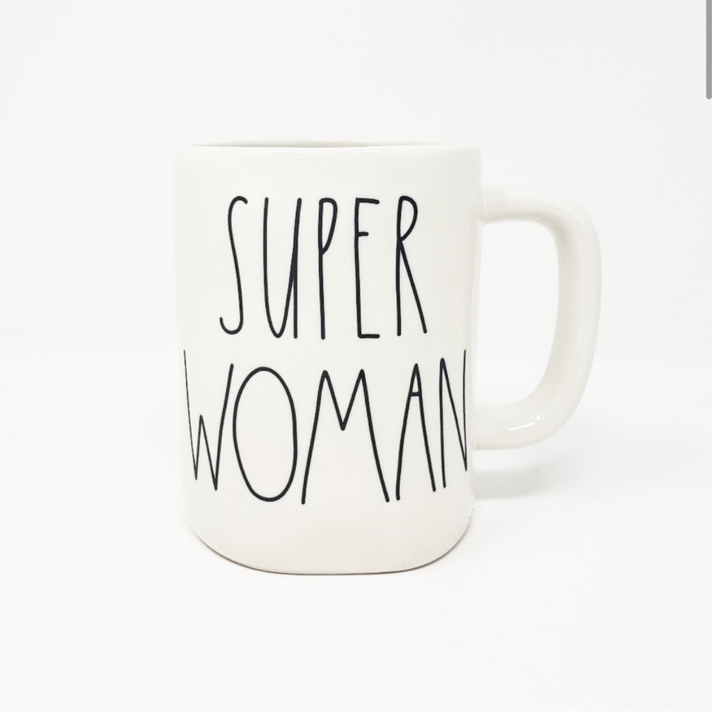 RAE DUNN “Super Woman” Ceramic Artisan mug